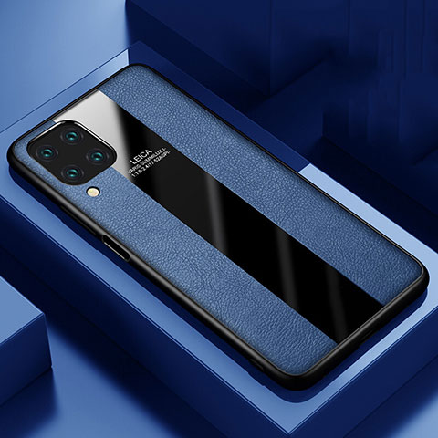 Funda Silicona Goma de Cuero Carcasa H03 para Huawei Nova 6 SE Azul