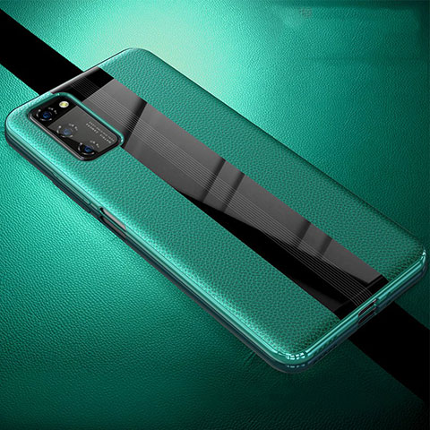 Funda Silicona Goma de Cuero Carcasa para Huawei Honor V30 5G Verde