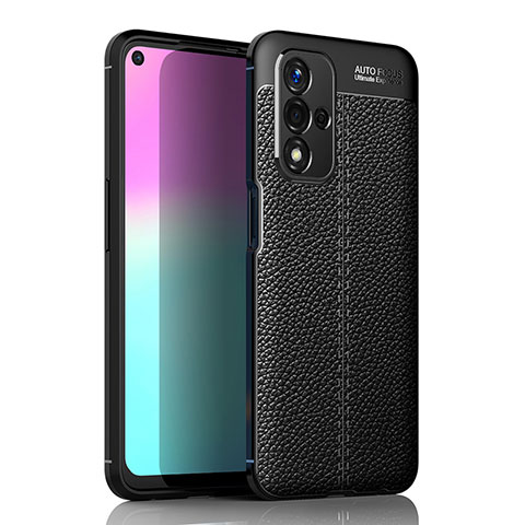 Funda Silicona Goma de Cuero Carcasa para Oppo A93s 5G Negro