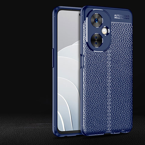 Funda Silicona Goma de Cuero Carcasa para Oppo K11x 5G Azul