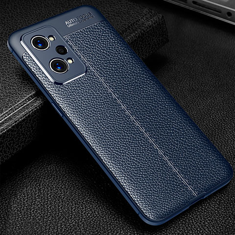 Funda Silicona Goma de Cuero Carcasa para Realme GT Neo2 5G Azul