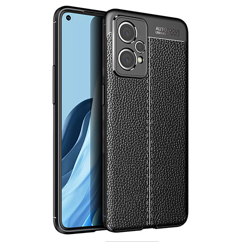 Funda Silicona Goma de Cuero Carcasa para Realme Narzo 50 Pro 5G Negro