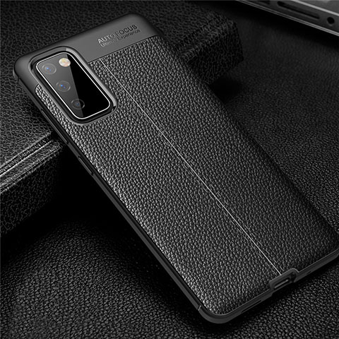 Funda Silicona Goma de Cuero Carcasa para Samsung Galaxy S20 FE ((2022)) 5G Negro