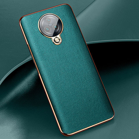 Funda Silicona Goma de Cuero Carcasa para Vivo Nex 3S Verde