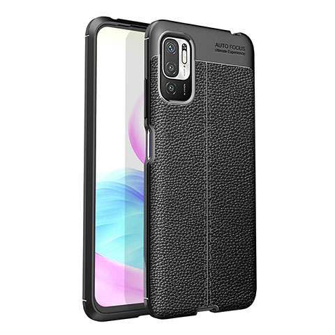 Funda Silicona Goma de Cuero Carcasa para Xiaomi Redmi Note 11 SE 5G Negro