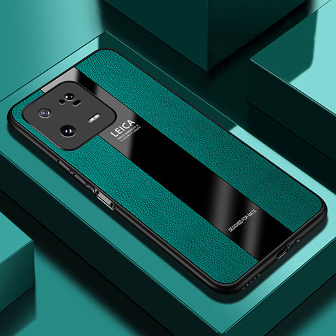 Funda Silicona Goma de Cuero Carcasa PB1 para Xiaomi Mi 13 Pro 5G Verde