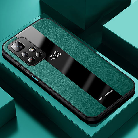 Funda Silicona Goma de Cuero Carcasa PB1 para Xiaomi Poco M4 Pro 5G Verde