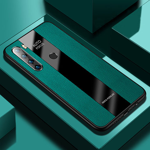 Funda Silicona Goma de Cuero Carcasa PB1 para Xiaomi Redmi Note 8 (2021) Verde