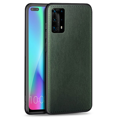 Funda Silicona Goma de Cuero Carcasa S01 para Huawei P40 Pro+ Plus Verde