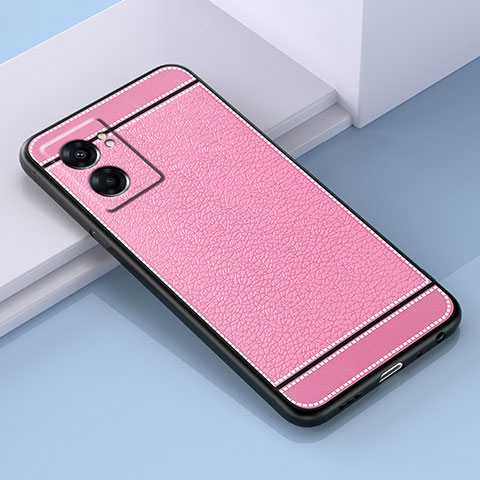 Funda Silicona Goma de Cuero Carcasa S03 para OnePlus Nord N300 5G Rosa