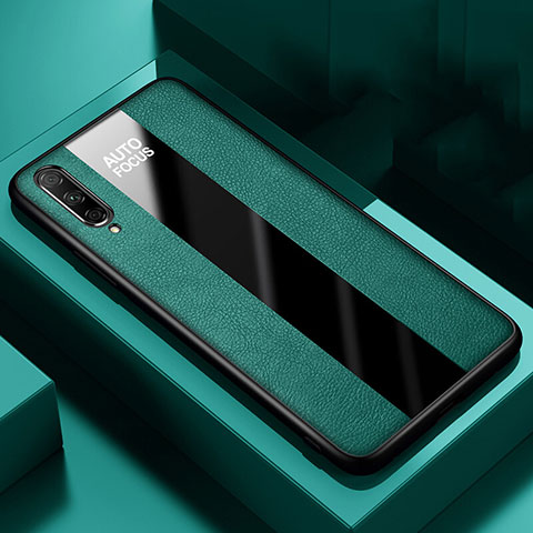 Funda Silicona Goma de Cuero Carcasa S05 para Huawei Honor 9X Pro Verde