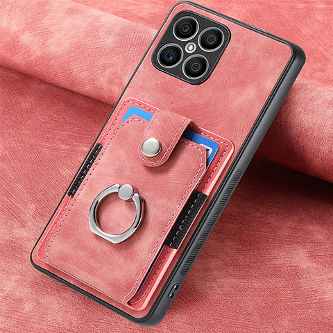 Funda Silicona Goma de Cuero Carcasa SD1 para Huawei Honor X8 4G Rosa