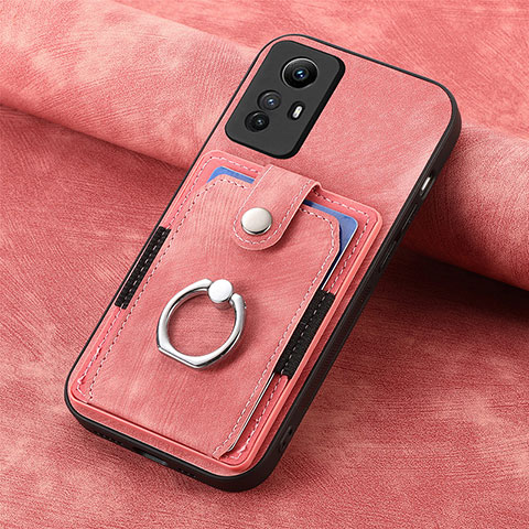 Funda Silicona Goma de Cuero Carcasa SD1 para Xiaomi Redmi Note 12S Rosa