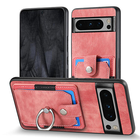 Funda Silicona Goma de Cuero Carcasa SD3 para Google Pixel 8 Pro 5G Rosa