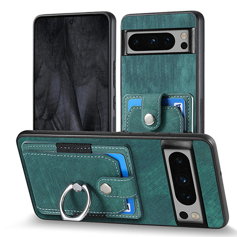 Funda Silicona Goma de Cuero Carcasa SD3 para Google Pixel 8 Pro 5G Verde