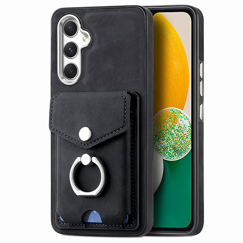 Funda Silicona Goma de Cuero Carcasa SD3 para Samsung Galaxy A04s Negro