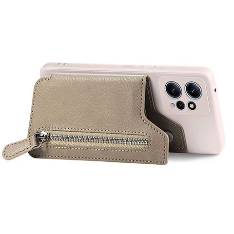 Funda Silicona Goma de Cuero Carcasa SD4 para Xiaomi Redmi Note 12 4G Caqui