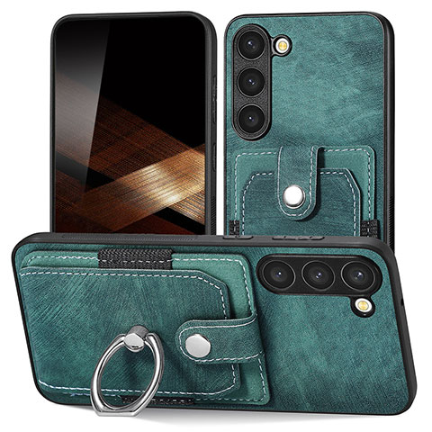 Funda Silicona Goma de Cuero Carcasa SD5 para Samsung Galaxy S24 Plus 5G Verde