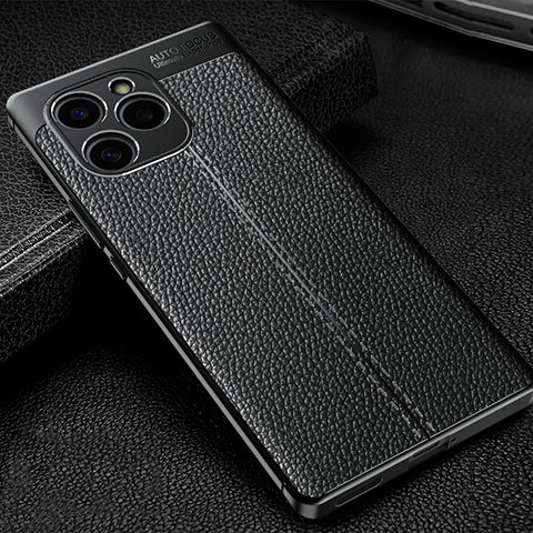 Funda Silicona Goma de Cuero Carcasa WL1 para Huawei Honor 60 SE 5G Negro