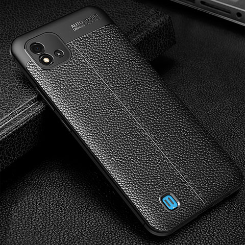 Funda Silicona Goma de Cuero Carcasa WL1 para Realme C11 (2021) Negro