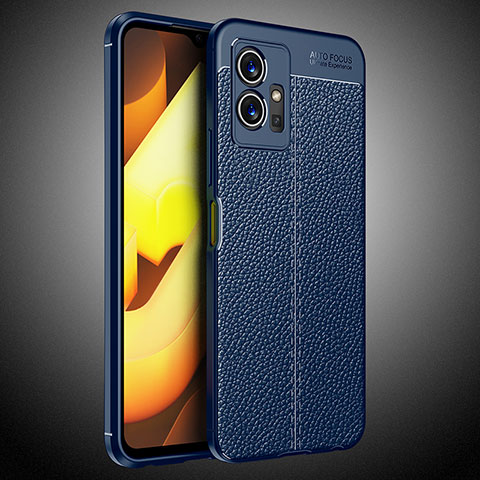 Funda Silicona Goma de Cuero Carcasa WL2 para Vivo Y30 5G Azul