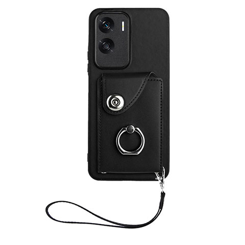 Funda Silicona Goma de Cuero Carcasa XK1 para Huawei Honor 90 Lite 5G Negro