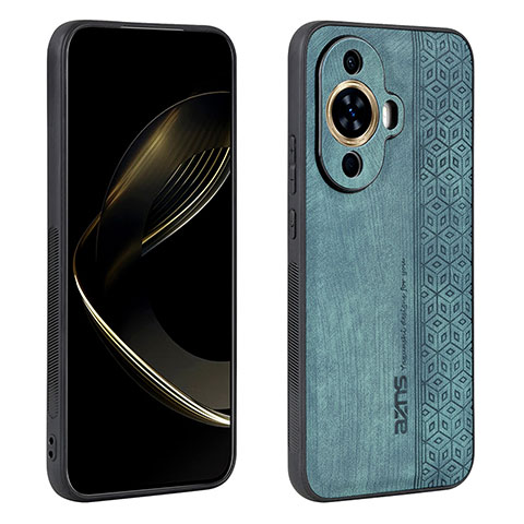 Funda Silicona Goma de Cuero Carcasa YZ1 para Huawei Nova 11 Pro Verde