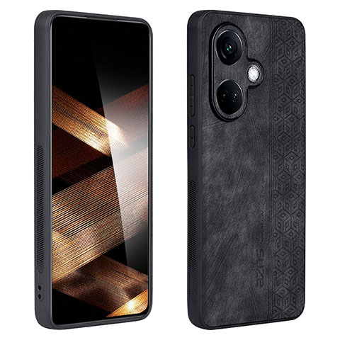 Funda Silicona Goma de Cuero Carcasa YZ1 para OnePlus Nord CE 3 5G Negro