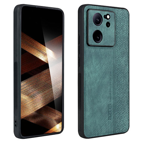 Funda Silicona Goma de Cuero Carcasa YZ1 para Xiaomi Mi 13T 5G Verde