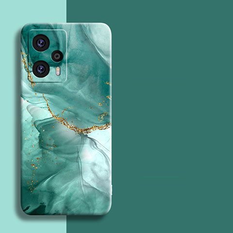 Funda Silicona Goma Patron de Moda Carcasa para Xiaomi Poco F5 5G Verde