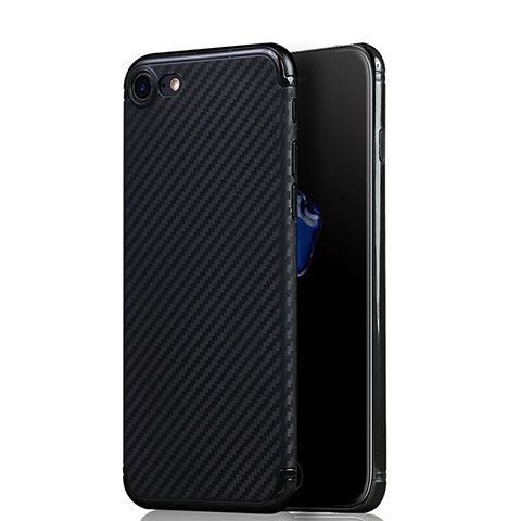 Funda Silicona Goma Twill Z01 para Apple iPhone 8 Negro