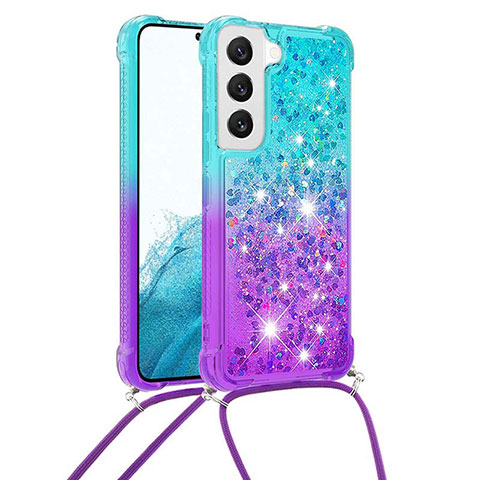 Funda Silicona Ultrafina Carcasa Gradiente Y01B para Samsung Galaxy S21 FE 5G Multicolor