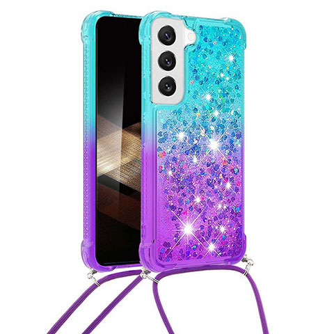 Funda Silicona Ultrafina Carcasa Gradiente Y01B para Samsung Galaxy S24 Plus 5G Multicolor