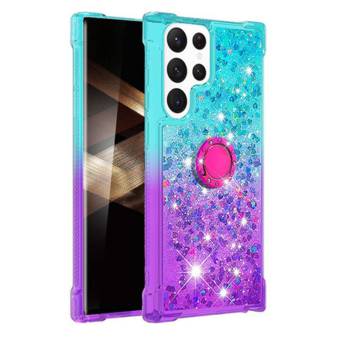 Funda Silicona Ultrafina Carcasa Gradiente Y04B para Samsung Galaxy S24 Ultra 5G Multicolor