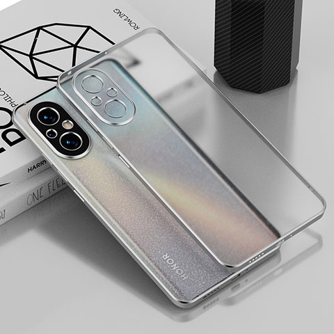 Funda Silicona Ultrafina Carcasa Transparente AN1 para Huawei Honor 50 SE 5G Plata