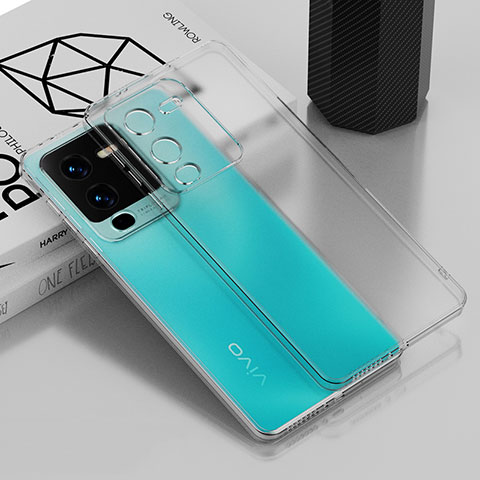 Funda Silicona Ultrafina Carcasa Transparente AN1 para Vivo V25 Pro 5G Claro