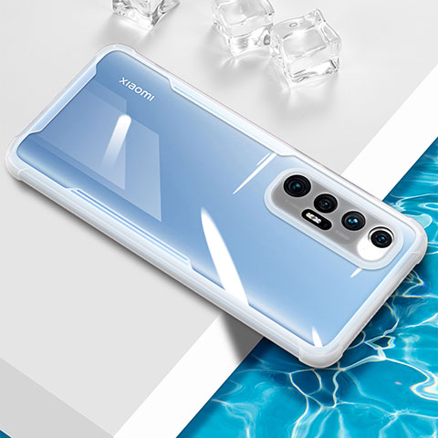 Funda Silicona Ultrafina Carcasa Transparente BH1 para Xiaomi Mi 10S 5G Blanco