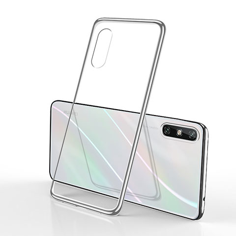 Funda Silicona Ultrafina Carcasa Transparente H01 para Huawei Enjoy 10e Plata