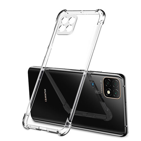 Funda Silicona Ultrafina Carcasa Transparente H01 para Huawei Enjoy 20 5G Claro