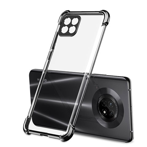 Funda Silicona Ultrafina Carcasa Transparente H01 para Huawei Enjoy 20 5G Negro