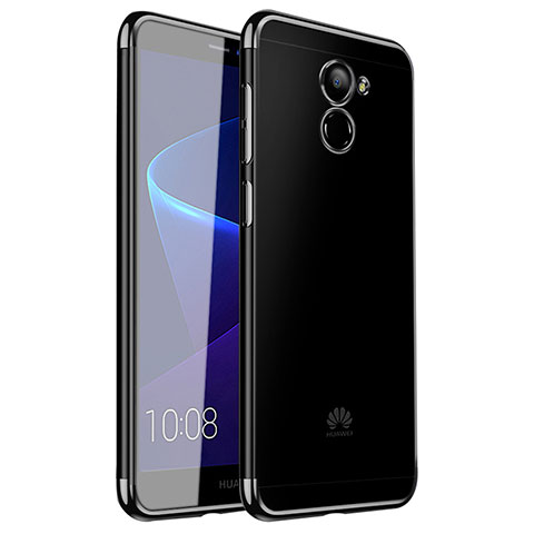 Funda Silicona Ultrafina Carcasa Transparente H01 para Huawei Enjoy 7 Plus Negro