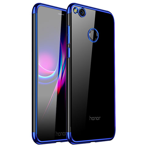 Funda Silicona Ultrafina Carcasa Transparente H01 para Huawei GR3 (2017) Azul