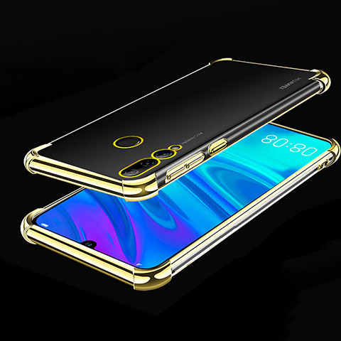 Funda Silicona Ultrafina Carcasa Transparente H01 para Huawei Honor 20E Oro