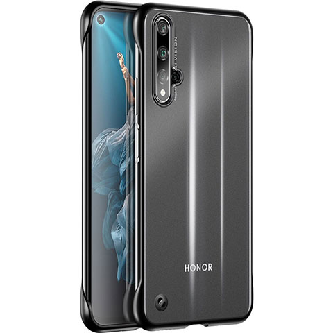 Funda Silicona Ultrafina Carcasa Transparente H01 para Huawei Honor 20S Negro