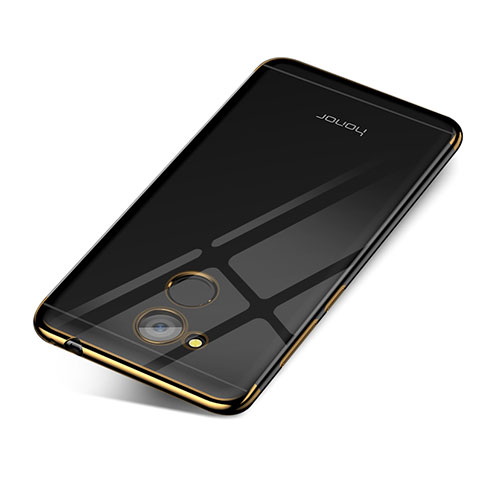 Funda Silicona Ultrafina Carcasa Transparente H01 para Huawei Honor V9 Play Oro