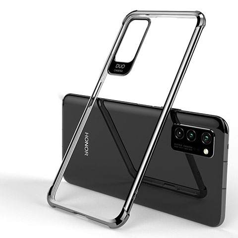 Funda Silicona Ultrafina Carcasa Transparente H01 para Huawei Honor View 30 Pro 5G Negro