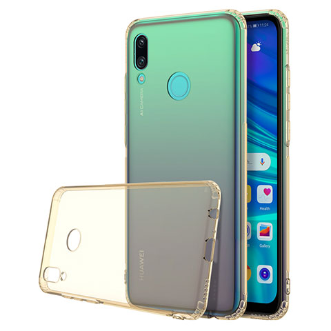 Funda Silicona Ultrafina Carcasa Transparente H01 para Huawei P Smart (2019) Oro