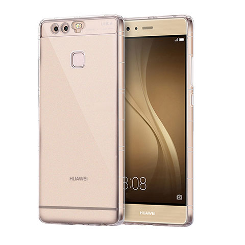 Funda Silicona Ultrafina Carcasa Transparente H01 para Huawei P9 Claro