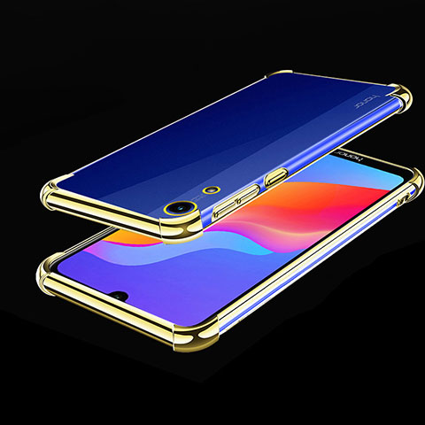 Funda Silicona Ultrafina Carcasa Transparente H01 para Huawei Y6 (2019) Oro