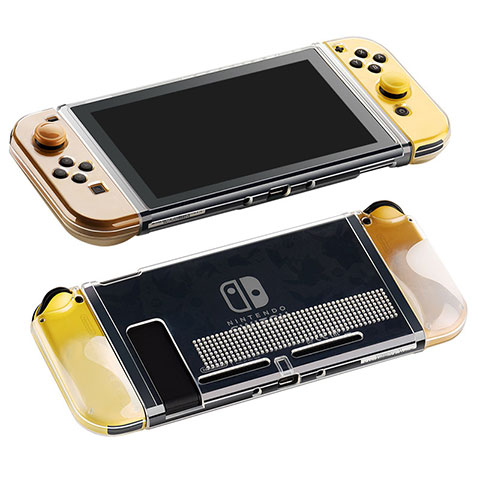 Funda Silicona Ultrafina Carcasa Transparente H01 para Nintendo Switch Claro